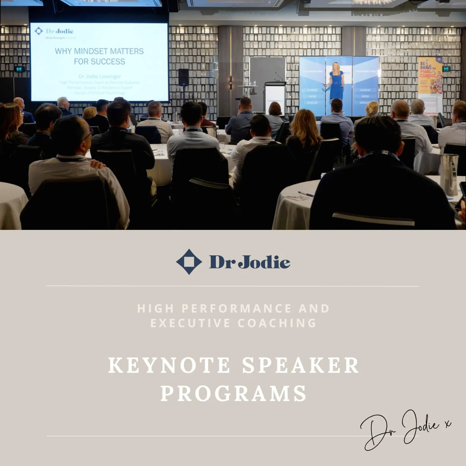 Dr Jodie's Most Requested Keynote Speaker Programs