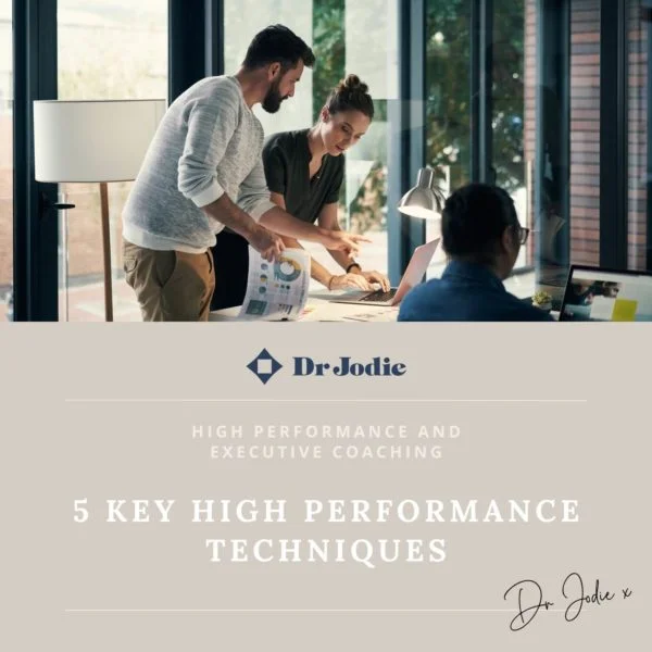 5 Key High Performance Techniques