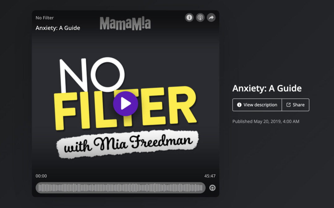 Dr Jodie with Mia Freedman on No Filter podcast