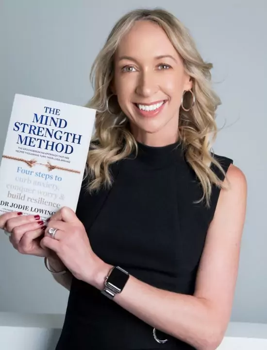 dr-jodie-leading-motivational-speaker-in-sydney Dr Jodie with her book, top motivational speaker in Sydney