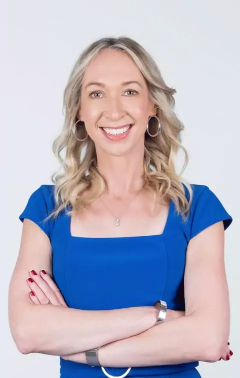 Dr Jodie, a Harvard-trained psychologist and mindset coach in Sydney.