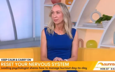 Dr Jodie Lowinger on Sunrise: Understanding Burnout