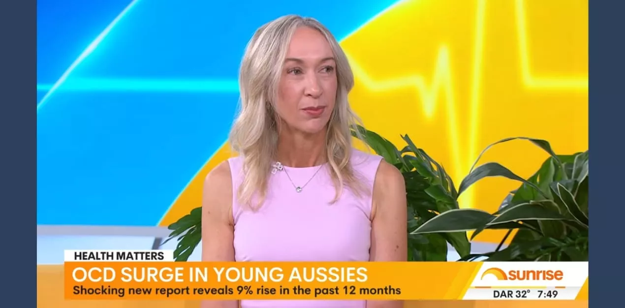 Dr Jodie Lowinger interviewed on Sunrise TV explaining obsessive compulsive disorder (OCD)