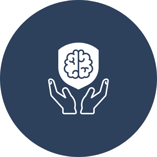 brain with shield