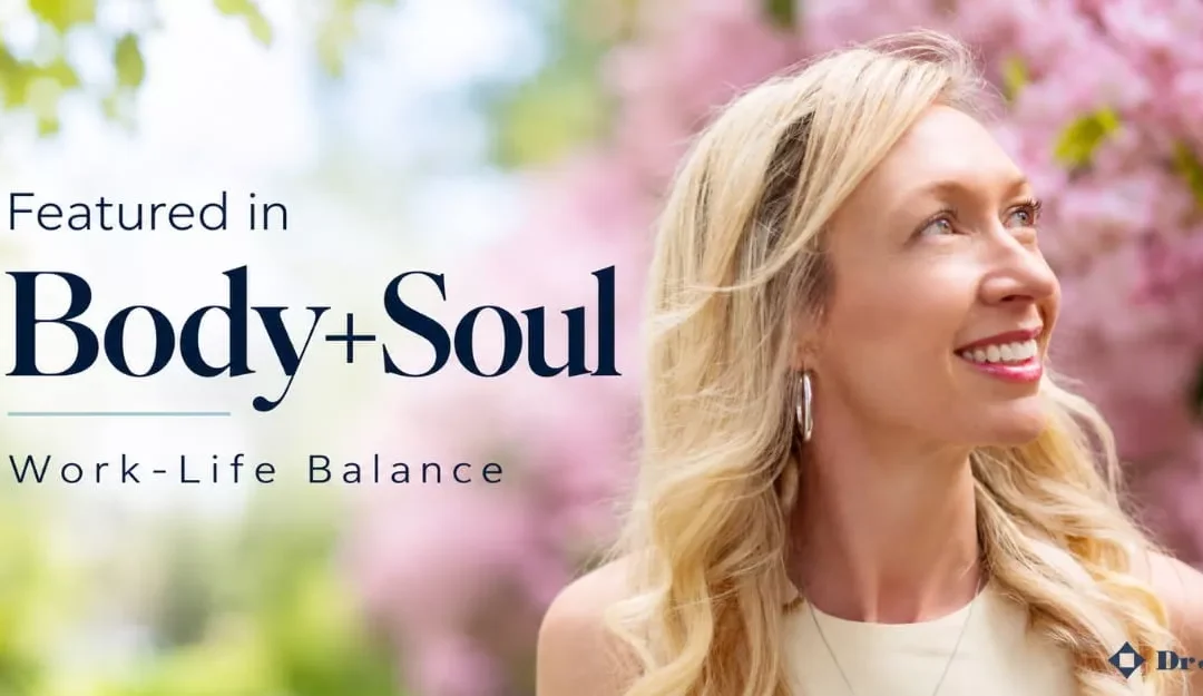 Dr Jodie Lowinger in Body+Soul: Work-Life Balance