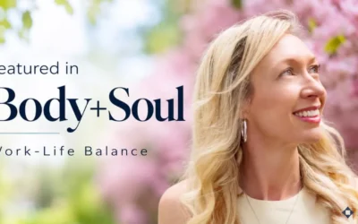 Dr Jodie Lowinger in Body+Soul: Work-Life Balance