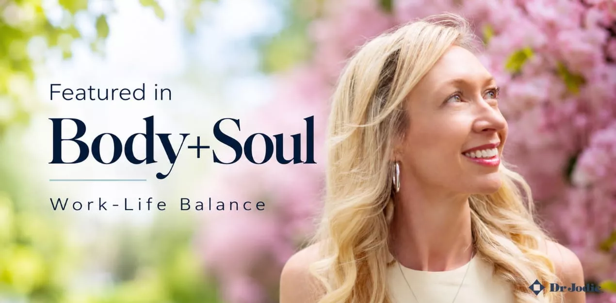 Dr Jodie Lowinger featured in Body+Soul discussing work-life balance